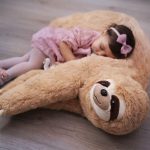 Stor dovendyr bamse – 90 cm