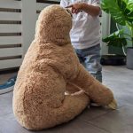 Stor dovendyr bamse – 90 cm