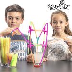 Playz Kidz sugerørsspil – 194 stykker Playz Kidz sugerørsspil – 194 stykker