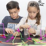 Playz Kidz sugerørsspil – 194 stykker Playz Kidz sugerørsspil – 194 stykker