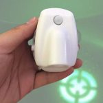 Toilet LED lys med målskive