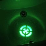 Toilet LED lys med målskive