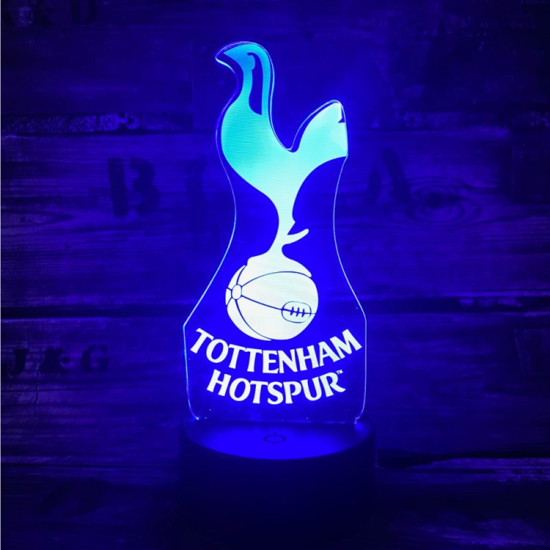 Tottenham 3D fodboldlampe
