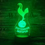 Tottenham 3D fodboldlampe