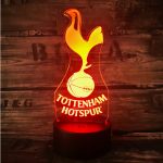 Tottenham 3D fodboldlampe