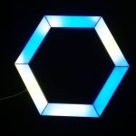 Gamer lamper med wifi, skab din egen lampe – trapez – 9 stk