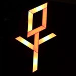 Gamer lamper med wifi, skab din egen lampe – trapez – 9 stk