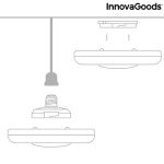 Anti-myg loftlampe – hvid