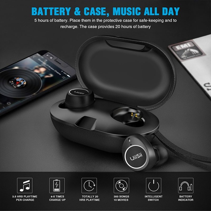 Trådløst stereo earbuds UiiSii TWS60