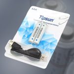 USB-C genopladelig batterier – AAA