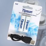 USB-C genopladelige batterier – AA
