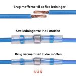 Vandtætte loddemuffer