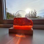 Hjerte storm glass vejrstation