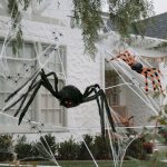 Kæmpe Edderkop til Halloween