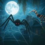 Kæmpe Edderkop til Halloween