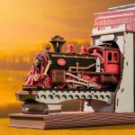 Century Train bogstøtte 3D puslespil fra Rolife™ (TGE01) Century Train bogstøtte 3D puslespil fra Rolife™ (TGE01)