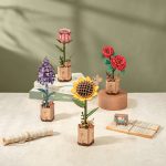 Lilla Syren blomst 3D-puslespil fra Rowood™ (TW021)