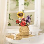 Lilla Syren blomst 3D-puslespil fra Rowood™ (TW021)
