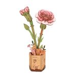 Lyserød nellike 3D-puslespil fra Rowood™ (TW051) Lyserød nellike 3D-puslespil fra Rowood™ (TW051)