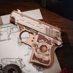 Mini pistol 3D puslespil fra Rokr™ (LQ502)