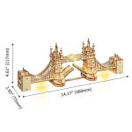 Tower Bridge puslespil fra Rolife™ (TG412) Tower Bridge puslespil fra Rolife™ (TG412)