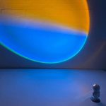 Astronaut sunset lampe – solnedgang