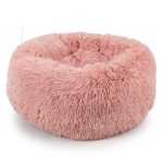 Donut hundeseng med plys – Flere farver