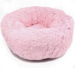 Donut hundeseng med plys – Flere farver