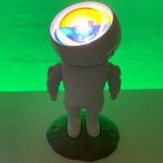 Astronaut sunset lampe – solnedgang