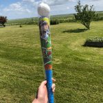 Baseball bat med bold til børn