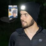 Beanie med LED-lys