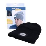 Beanie med LED-lys