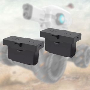 Ekstra batteri til fjernstyret stunt bil med skyder