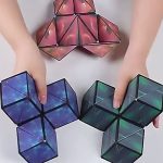Fidget magnetisk folding cube
