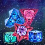 Fidget magnetisk folding cube