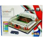 3D Anfield Road Liverpool stadium puslespil 3D Anfield Road Liverpool stadium puslespil