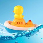 Baby bruser til badekar – båd med ænder