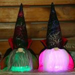 Halloween vampyr med LED-lys – 30 cm Halloween vampyr med LED-lys – 30 cm