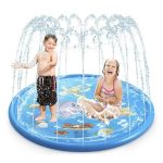 Badebassin med springvand Badebassin med springvand