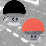 Mini transportabel bluetooth højttaler med paddehat design