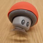 Mini transportabel bluetooth højttaler med paddehat design