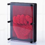3D pin art tavle i flere farver