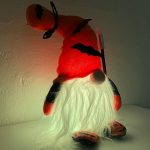 Halloween troldmand med LED-lys – 38 cm