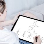 Tegneplade med LED-lys – A4