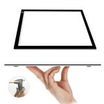 Tegneplade med LED-lys – A4
