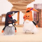 Troldmand figur med LED lys – 32 cm