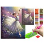 Ballerina 5D Diamond paint – 30 x 40 cm Ballerina 5D Diamond paint – 30 x 40 cm