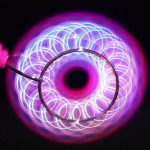 Yoyo fidget hjul med lys