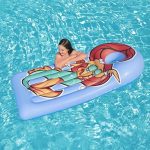 BestWay® bademadras med plads til ansigtet – 1.88 x 89 cm