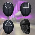 Squid Game maske fra den kendte serie – 4 varianter